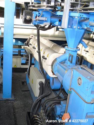 Used Tenco Coating Engineering 3 Layers Cast Extrusion Line.