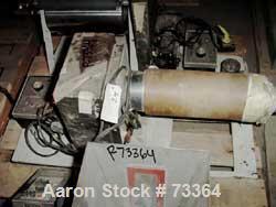 USED: Lab size casting unit consisting of (1) 9" diameter x 14" wide single chrome plated cored roll, driven by a 1/4 HP motor with controller. (1) 5" diameter x 18" long winder, driven by a 1/4 HP m...
