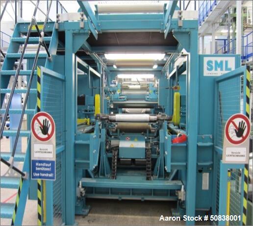 Used Barmag, Er-We-Pa, Reifenhäuser, Plamex Extruder 5-Layer COEX Cast Film Lin