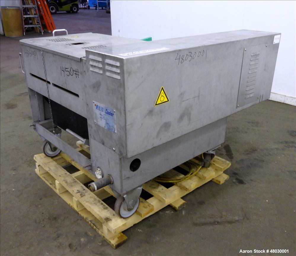 Used BBA Chiller Drum Cooler, Model CCC-40/60.