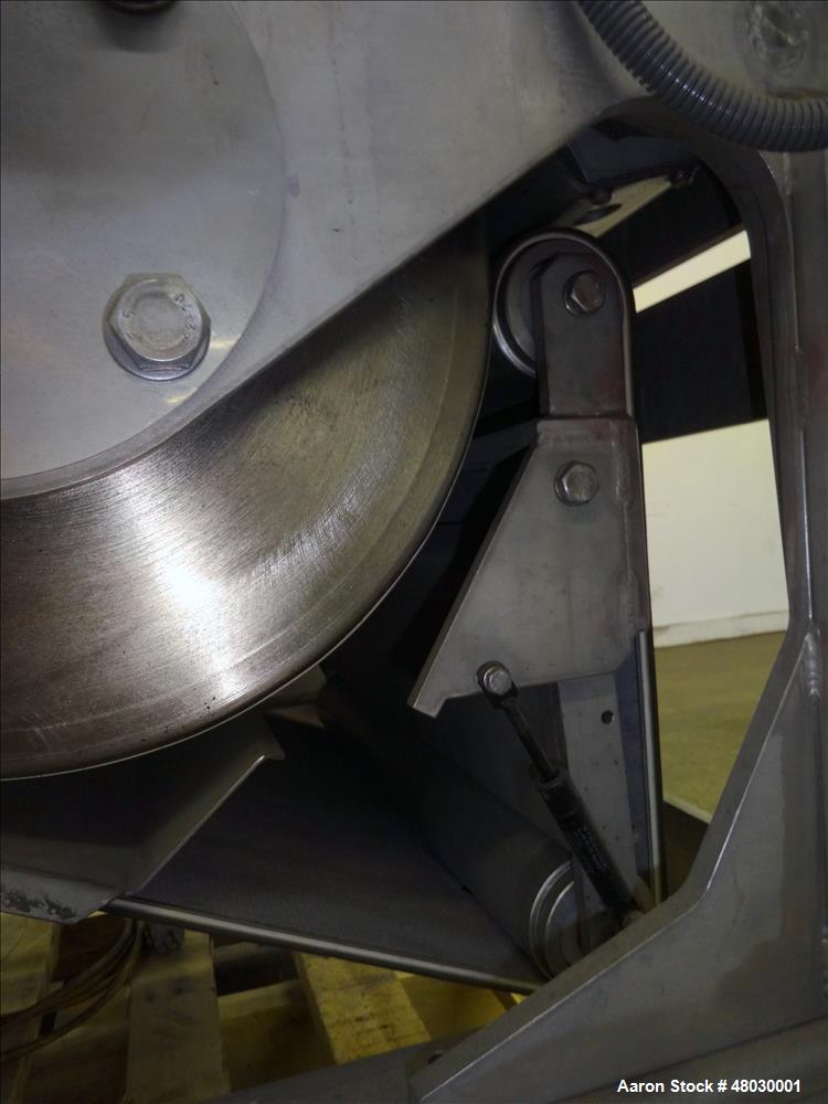 Used BBA Chiller Drum Cooler, Model CCC-40/60.