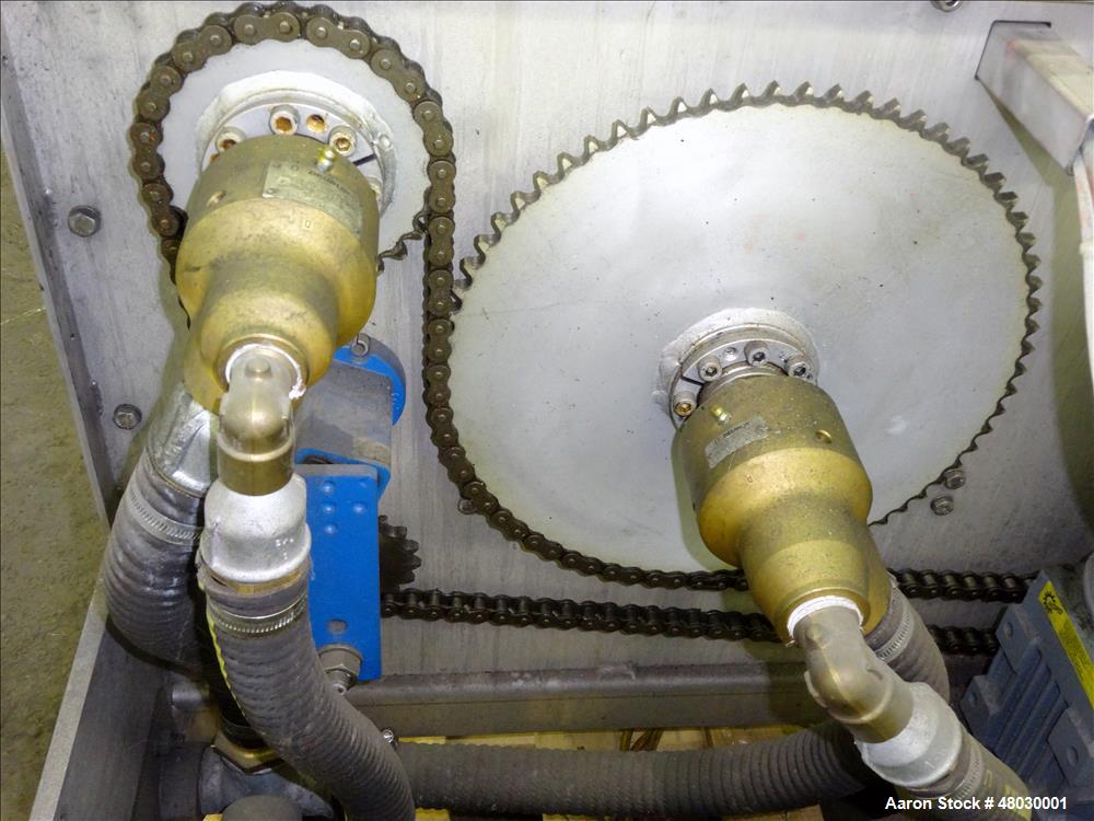 Used BBA Chiller Drum Cooler, Model CCC-40/60.