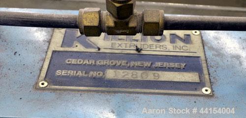 Used Killion Single Roll Cast Film Station