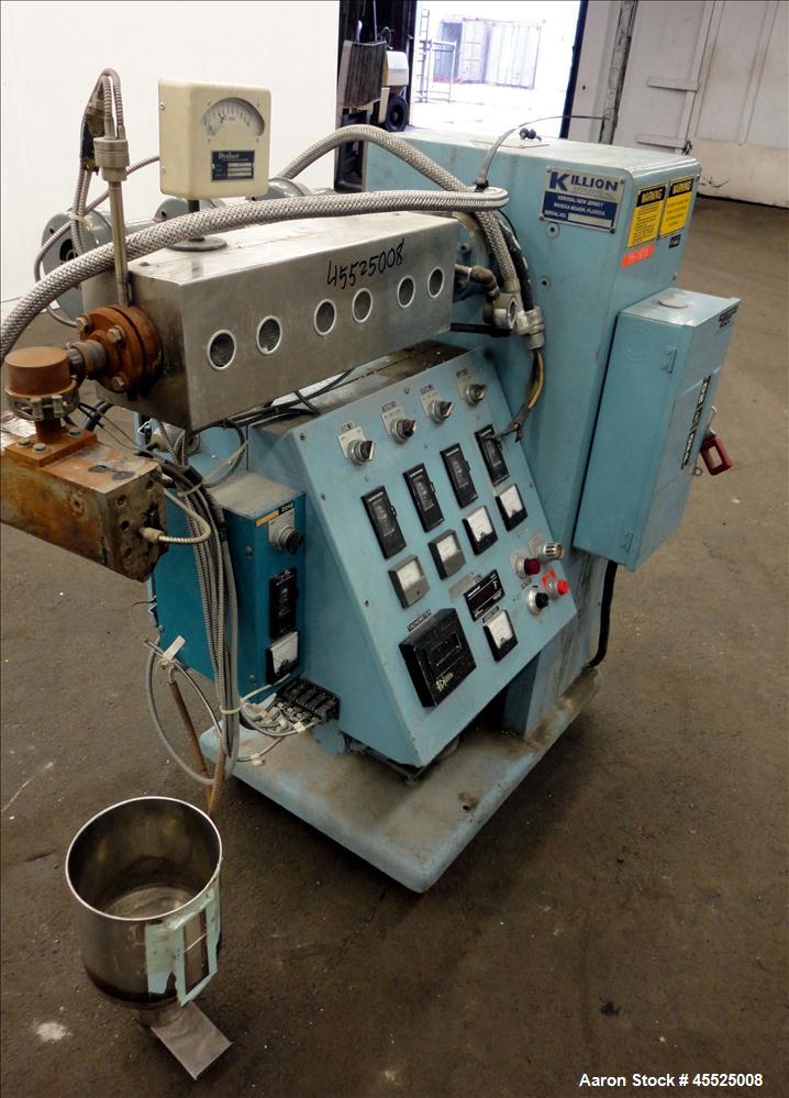 Used- Killion 1" Single Screw Extruder