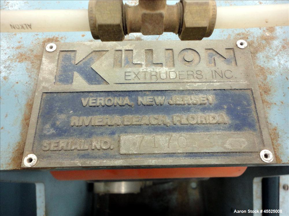 Used- Killion 1" Single Screw Extruder