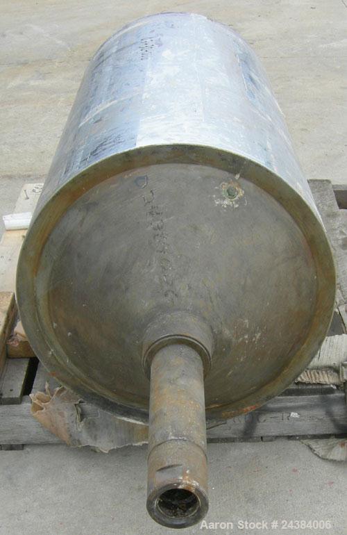 Used Chrome Cast Film Roll, 20" Diameter x 39- 1/2" Wide.