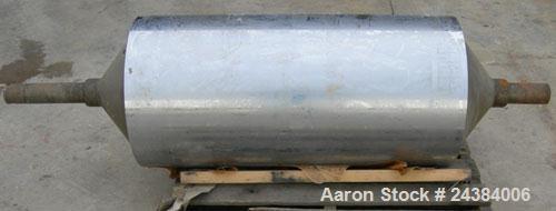 Used Chrome Cast Film Roll, 20" Diameter x 39- 1/2" Wide.