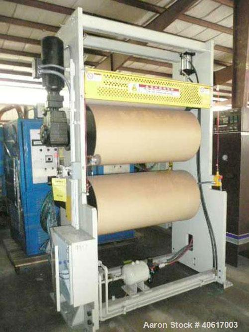 Used- PTI 50" Wide S Wrap Pull Roll Assembly, Model SWU