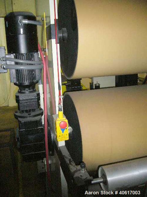 Used- PTI 50" Wide S Wrap Pull Roll Assembly, Model SWU