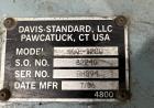 Used- Davis Standard cast film stand, Model KXE-1220. (2) 20" wide x 6" diameter feed rolls (1) chrome plated, (1) urethane....