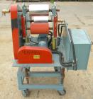 Used Killion Single Roll Cast Film Station. Chrome plated cored roll 8