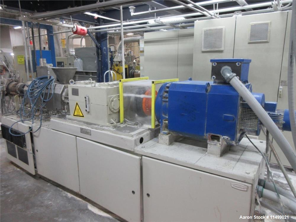 Used- Berstorff / Gala 40mm Twin Screw Pelletizing Line