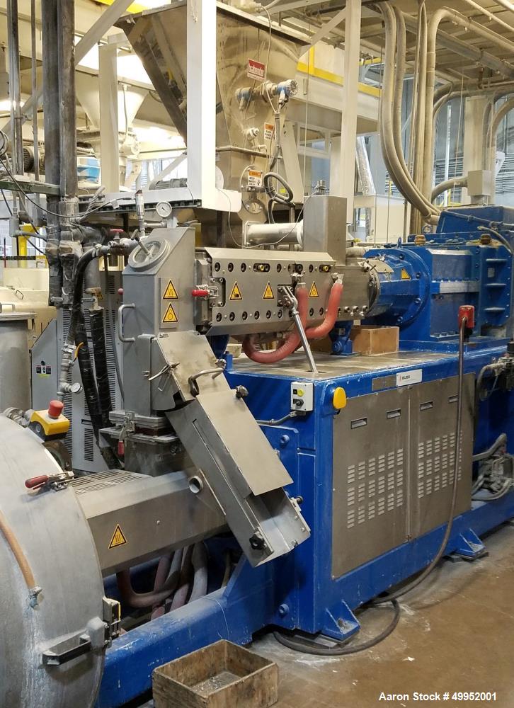 Used Buss Kneader System, Type 96EV-10C 200-4 Quantic Extruder,