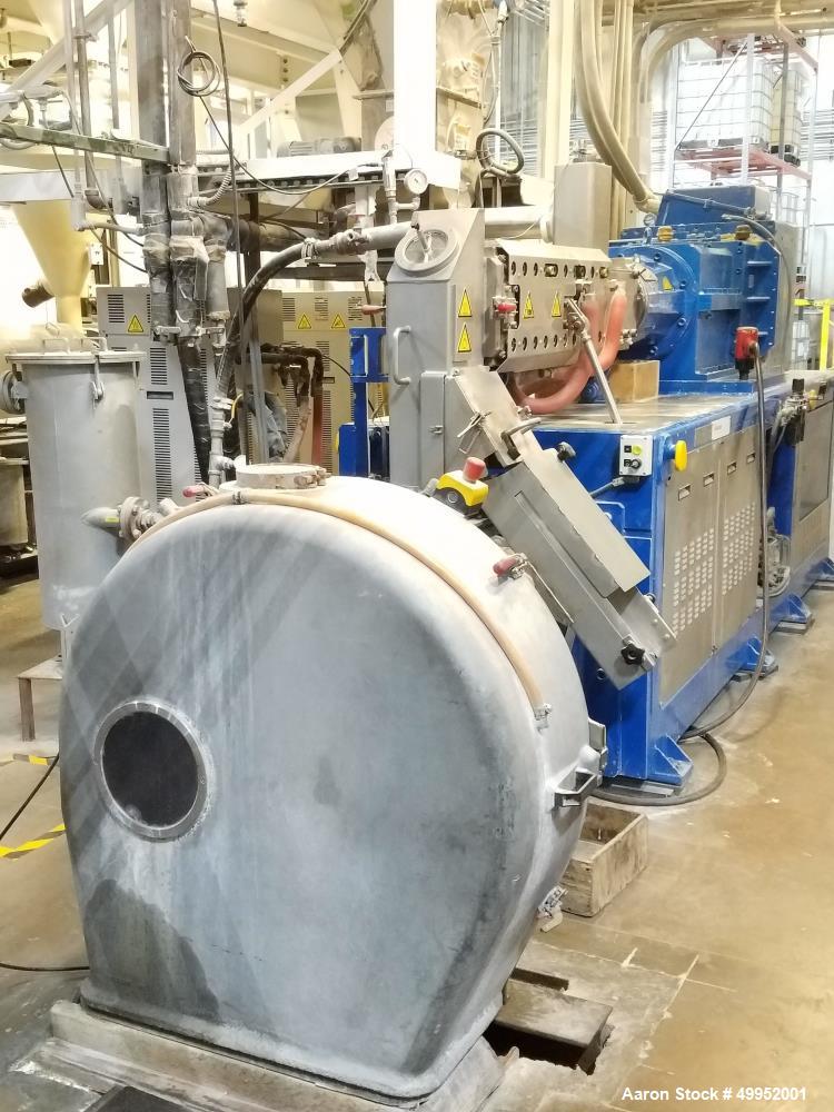 Used Buss Kneader System, Type 96EV-10C 200-4 Quantic Extruder,