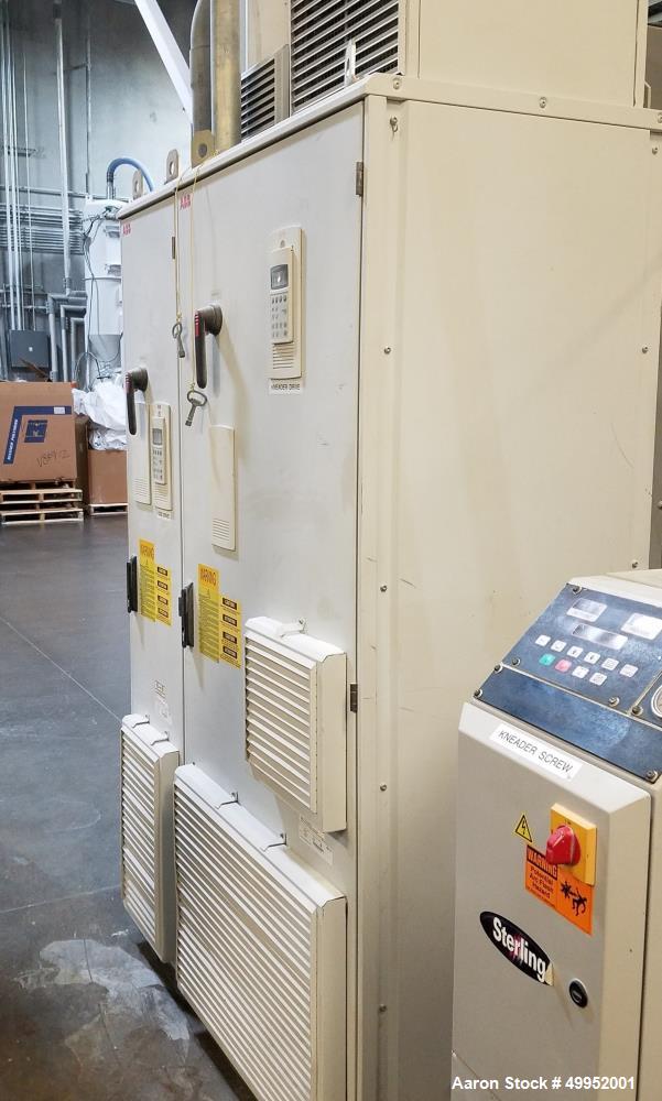 Used Buss Kneader System, Type 96EV-10C 200-4 Quantic Extruder,
