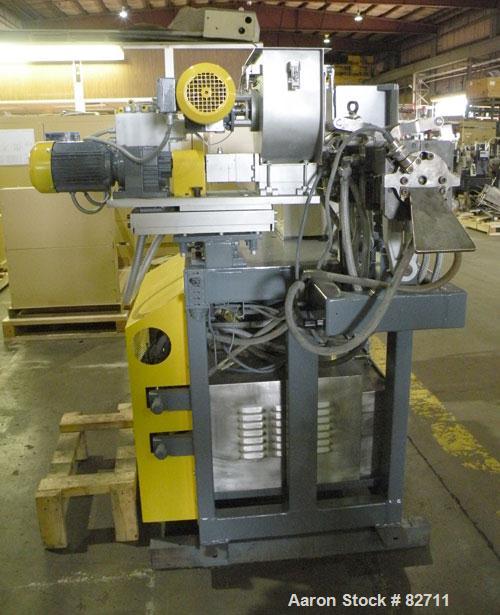 Used Buss Ko-Kneader, 55mm, Model PCS 55-8D. 8:1 L/D, driven by a 40 hp AC motor with inverter. Has Panelview touch screen operator control and includes main electrical panel. Serial #453586-2, sales...