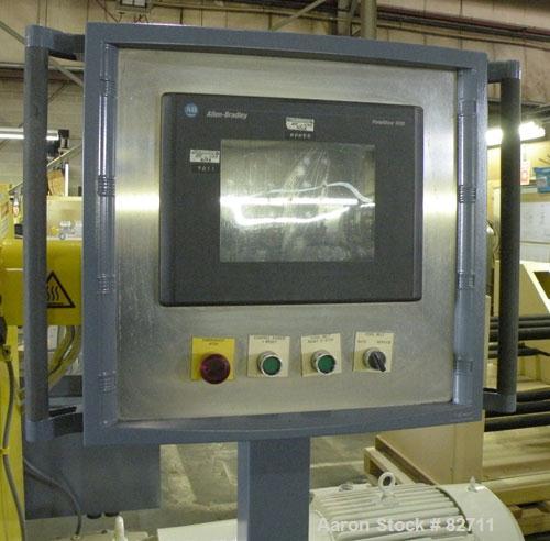 Used Buss Ko-Kneader, 55mm, Model PCS 55-8D. 8:1 L/D, driven by a 40 hp AC motor with inverter. Has Panelview touch screen operator control and includes main electrical panel. Serial #453586-2, sales...