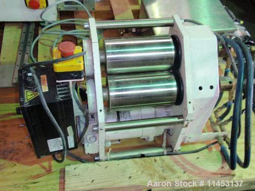 Unused- Buss kneader extruder, model PCS30, 30 mm diameter screw, 11:1 L/D, electrically heated, water cooled barrel, 7.5 hp 230/460 volt ac main drive with VFD inverter, 500 rpm screw speed, vibrati...
