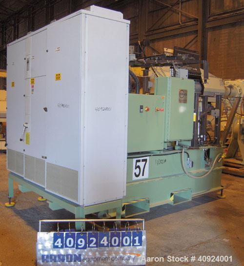 Used Draiswerke Inc Gelimat Thermokinetic Mixing/Compounding Machine, Model G-25 S, 316 stainless steel. Nominal volume 25 liter, batch size 20 pounds. Approximate 16-1/2'' wide x 11'' long jacketed ...