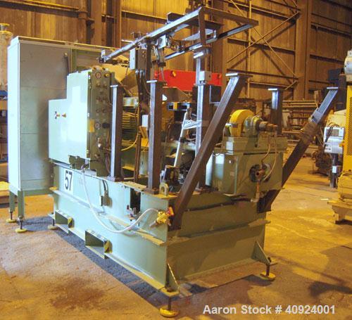 Used Draiswerke Inc Gelimat Thermokinetic Mixing/Compounding Machine, Model G-25 S, 316 stainless steel. Nominal volume 25 liter, batch size 20 pounds. Approximate 16-1/2'' wide x 11'' long jacketed ...