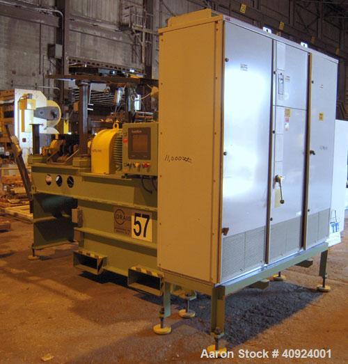 Used Draiswerke Inc Gelimat Thermokinetic Mixing/Compounding Machine, Model G-25 S, 316 stainless steel. Nominal volume 25 liter, batch size 20 pounds. Approximate 16-1/2'' wide x 11'' long jacketed ...