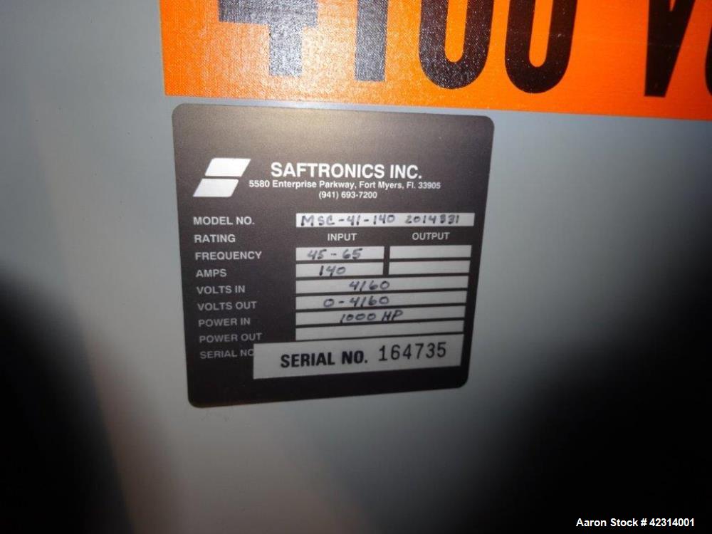 Used Draiswerke Gelimat G-100S Thermokinetic Mixer – 100L, 1000 HP, XP Motor