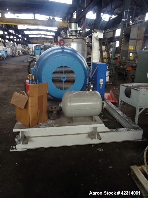 Used Draiswerke Gelimat G-100S Thermokinetic Mixer – 100L, 1000 HP, XP Motor