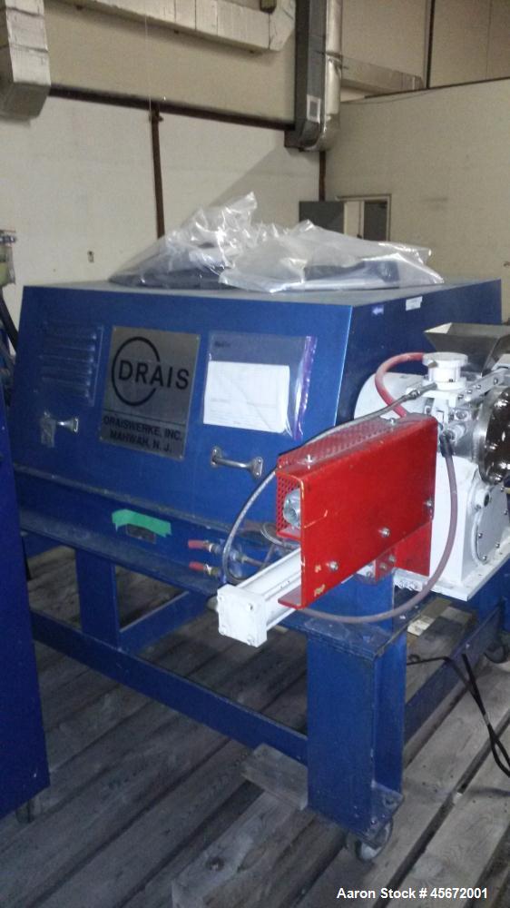 Used Draiswerke Gelimat, Model G1.  30 Hp, 480 volts, 60 Hz, ABB VFD control panel.