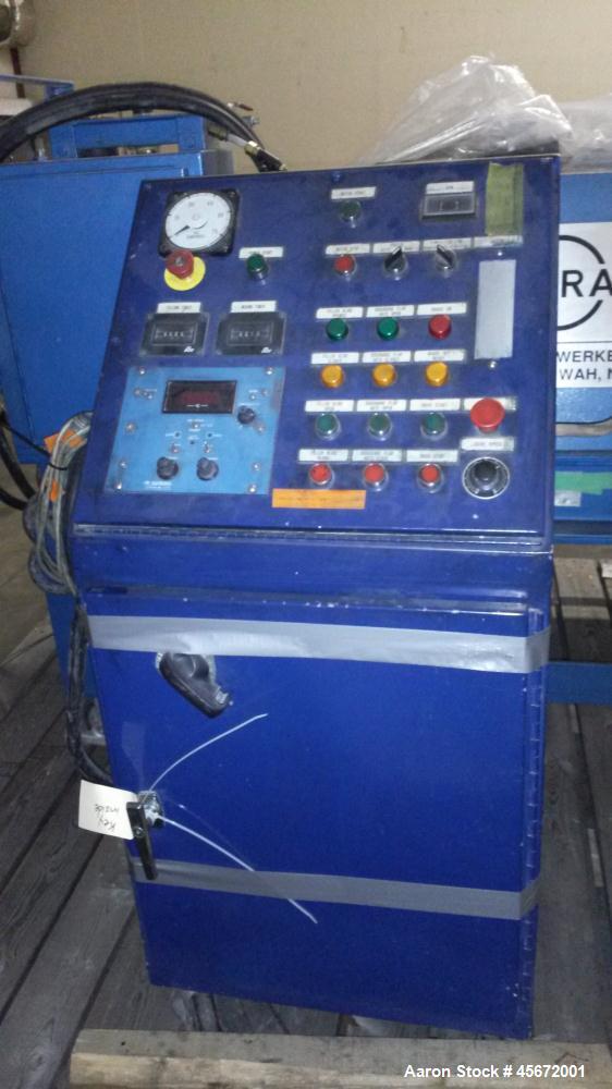 Used Draiswerke Gelimat, Model G1.  30 Hp, 480 volts, 60 Hz, ABB VFD control panel.