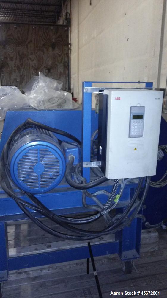 Used Draiswerke Gelimat, Model G1.  30 Hp, 480 volts, 60 Hz, ABB VFD control panel.