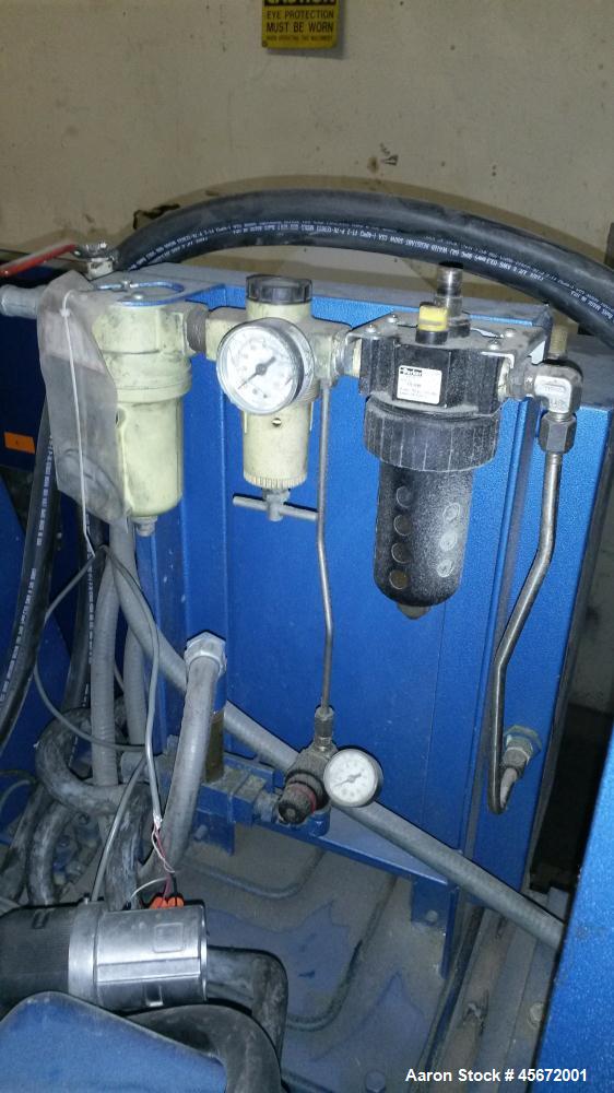 Used Draiswerke Gelimat, Model G1.  30 Hp, 480 volts, 60 Hz, ABB VFD control panel.