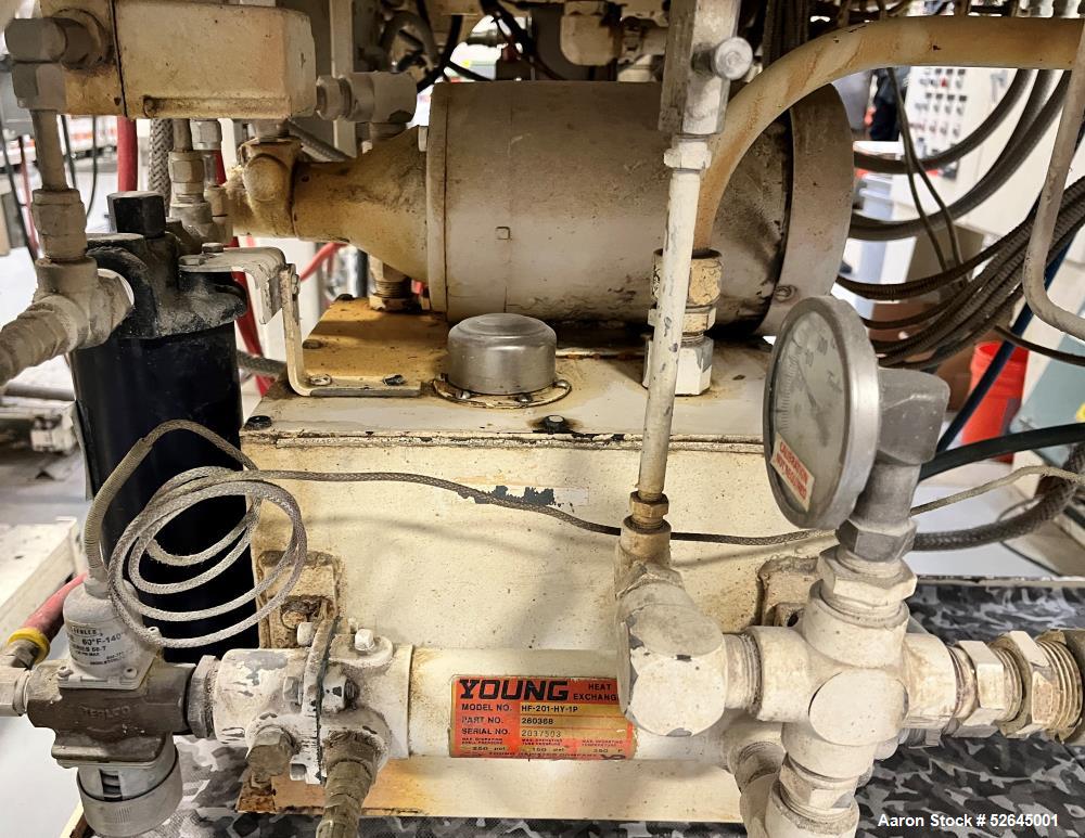 Used Farrel CP-23 Compounding System Consisting Of: (1) Farrell Compact Processor Continuous Mixer, type CP-23. #2 Cored rotors driven by an 30hp, 500 volt, 1150 rpm DC motor. (1) Farrell approximate...