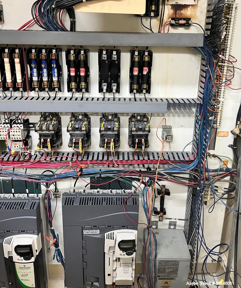 Used Farrel CP-23 Compounding System Consisting Of: (1) Farrell Compact Processor Continuous Mixer, type CP-23. #2 Cored rotors driven by an 30hp, 500 volt, 1150 rpm DC motor. (1) Farrell approximate...