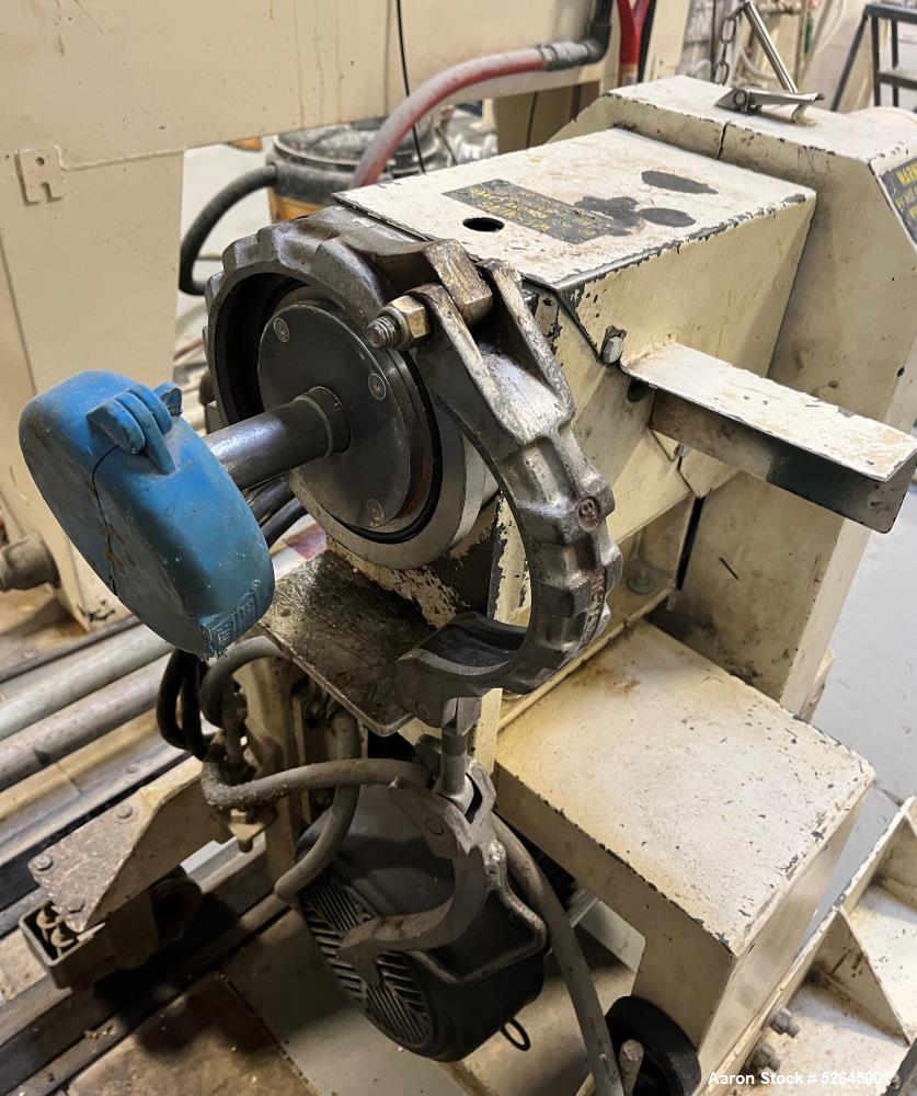 Used Farrel CP-23 Compounding System Consisting Of: (1) Farrell Compact Processor Continuous Mixer, type CP-23. #2 Cored rotors driven by an 30hp, 500 volt, 1150 rpm DC motor. (1) Farrell approximate...
