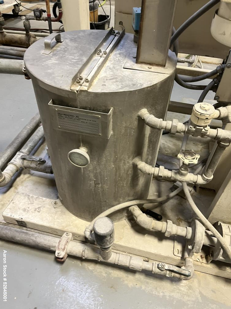 Used Farrel CP-23 Compounding System Consisting Of: (1) Farrell Compact Processor Continuous Mixer, type CP-23. #2 Cored rotors driven by an 30hp, 500 volt, 1150 rpm DC motor. (1) Farrell approximate...