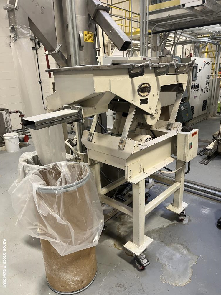 Used Farrel CP-23 Compounding System Consisting Of: (1) Farrell Compact Processor Continuous Mixer, type CP-23. #2 Cored rotors driven by an 30hp, 500 volt, 1150 rpm DC motor. (1) Farrell approximate...