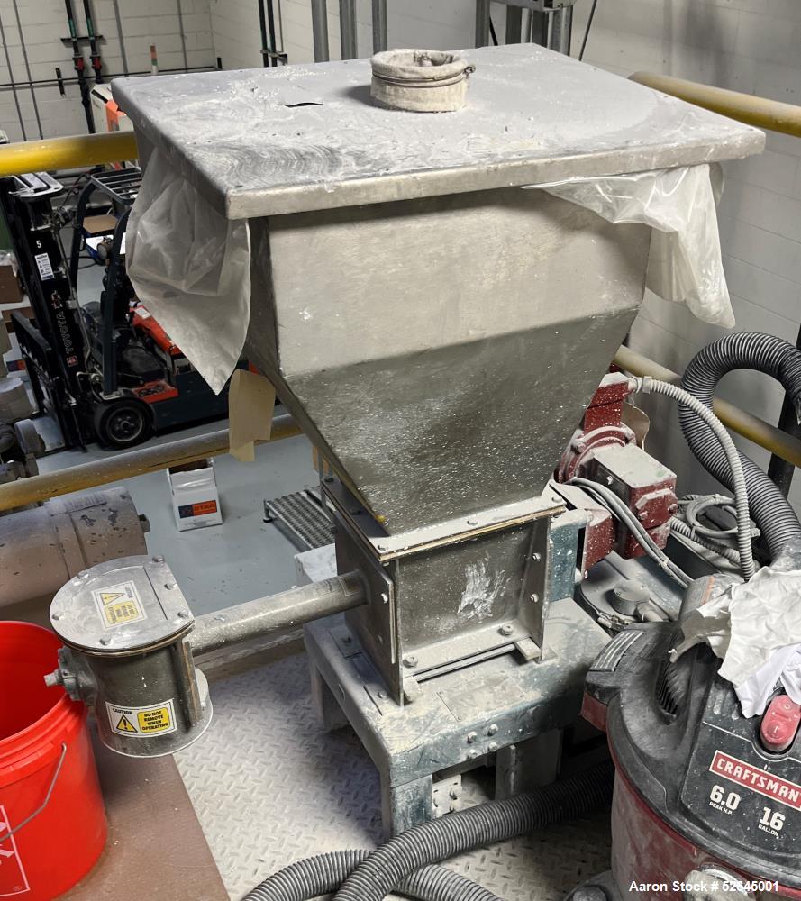 Used Farrel CP-23 Compounding System Consisting Of: (1) Farrell Compact Processor Continuous Mixer, type CP-23. #2 Cored rotors driven by an 30hp, 500 volt, 1150 rpm DC motor. (1) Farrell approximate...