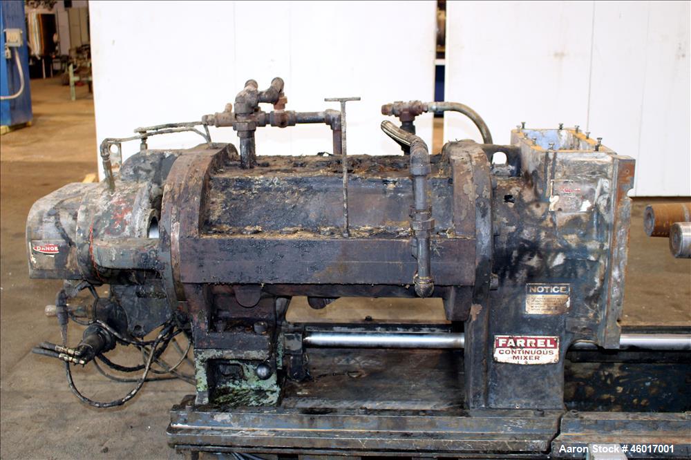 Used Farrel Continuous Mixer, Model #9 FCM.