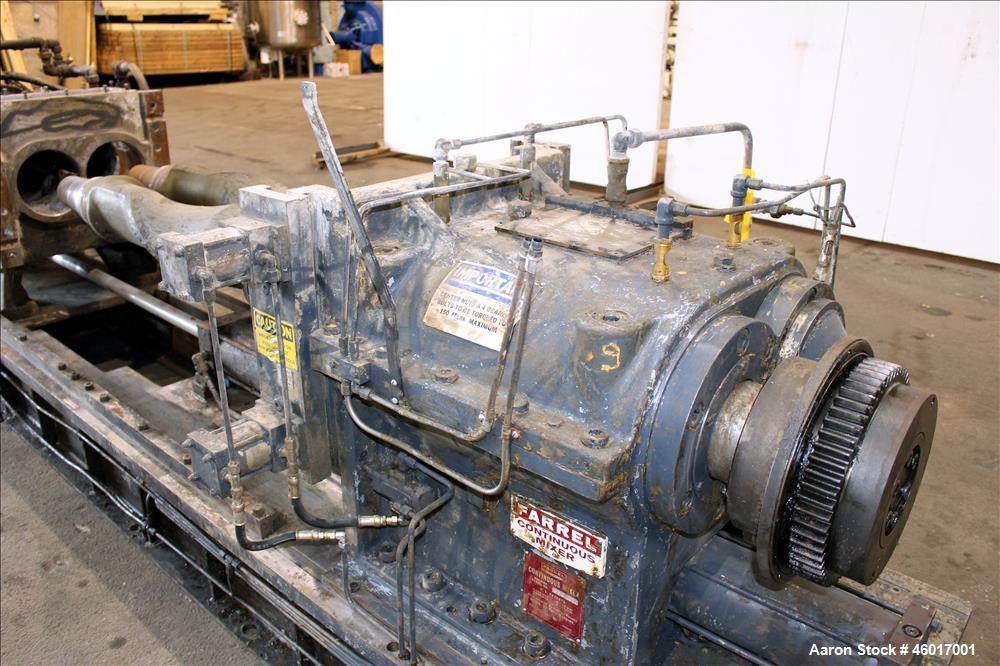 Used Farrel Continuous Mixer, Model #9 FCM.