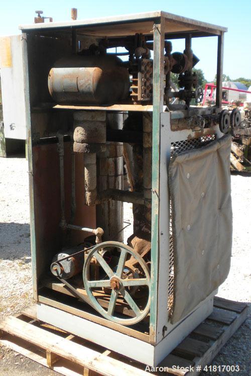 Used Farrel CP23 Compounding System consisting of: (1) Farrell continuous mixer, type 2LM. Cored rotors driven by a 30 hp, 500 volt, 1150 rpm DC motor. (1) Farrell 3-1/4" single screw extruder, 10 to...