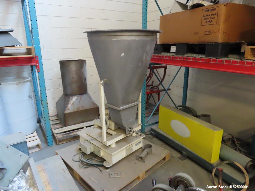 Used Farrel CP23 Compounding System consisting of: (1) Farrell continuous mixer, type 2LM; Control Panel, Hydraulic power pack for screen changer; Stand and miscellaneous components; K-Tron control p...