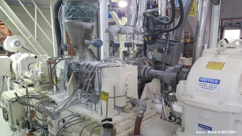 Used Farrell Compounding System. Capacity of 1500 lbs./hr. (682 kgs/h