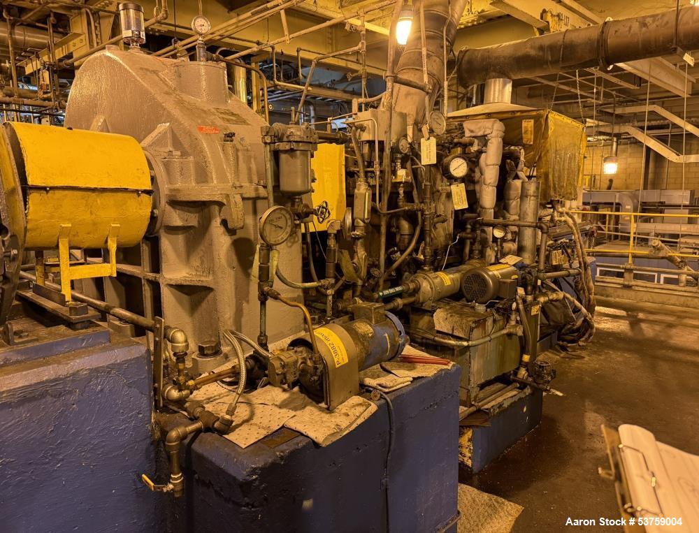 Used Farrel Continuous Compounding Line – FCM-UM Mixer, Hot Melt Extruder, Gala Underwater Pelletizer