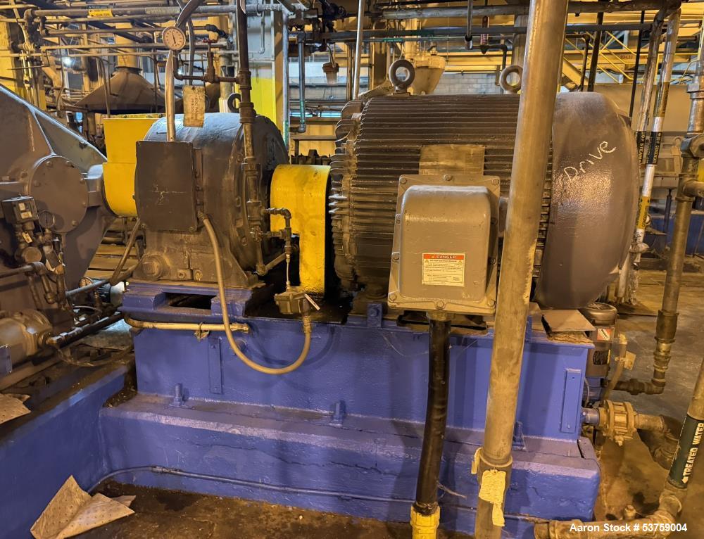 Used Farrel Continuous Compounding Line – FCM-UM Mixer, Hot Melt Extruder, Gala Underwater Pelletizer