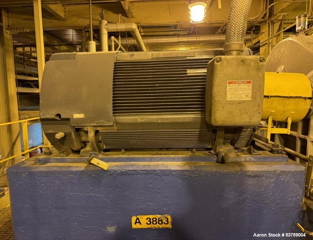 Used Farrel Continuous Compounding Line – FCM-UM Mixer, Hot Melt Extruder, Gala Underwater Pelletizer
