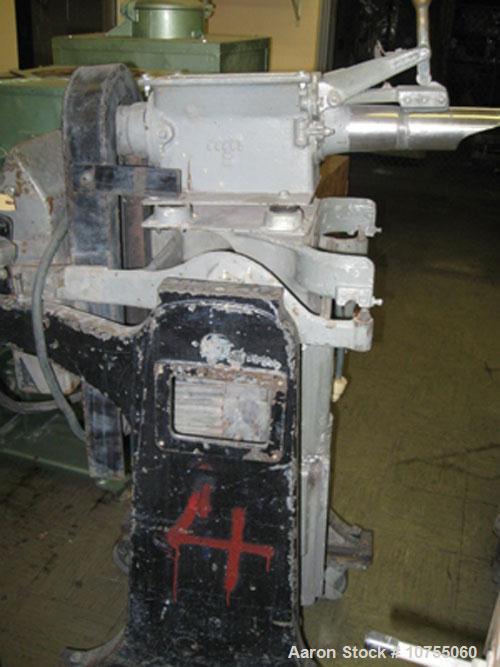 Used- LAB Gelimat, high shear, flush mounted, jacketed body, 25 hp 230/460 volt motor driven by a Yasakawa model E7 vari-spe...