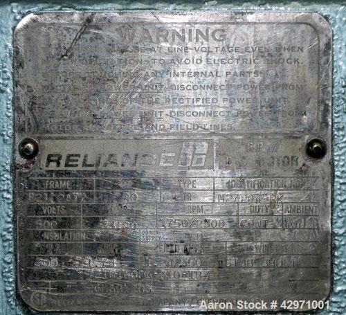 Used Technical Process & Engineering Compounding System, Type 2E1. Consisting of: (1) Compact Processor 2E1 Continuous Mixer. Cored rotors driven by an 30 hp, volt, 1150 rpm DC motor. (1) approximate...