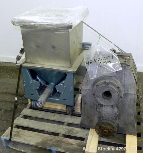 Used Technical Process & Engineering Compounding System, Type 2E1. Consisting of: (1) Compact Processor 2E1 Continuous Mixer. Cored rotors driven by an 30 hp, volt, 1150 rpm DC motor. (1) approximate...