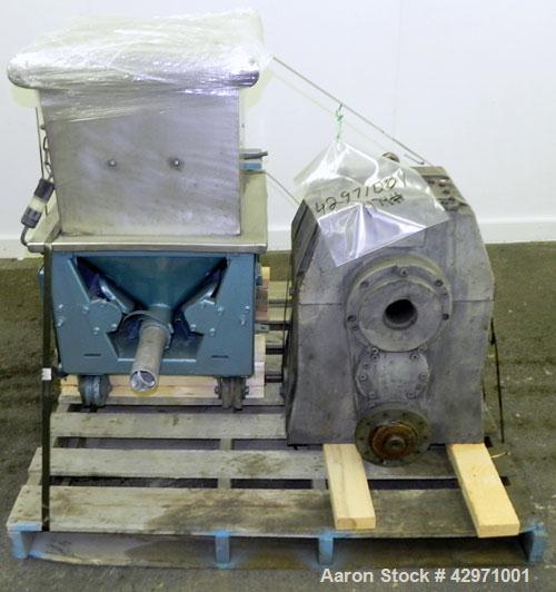 Used Technical Process & Engineering Compounding System, Type 2E1. Consisting of: (1) Compact Processor 2E1 Continuous Mixer. Cored rotors driven by an 30 hp, volt, 1150 rpm DC motor. (1) approximate...