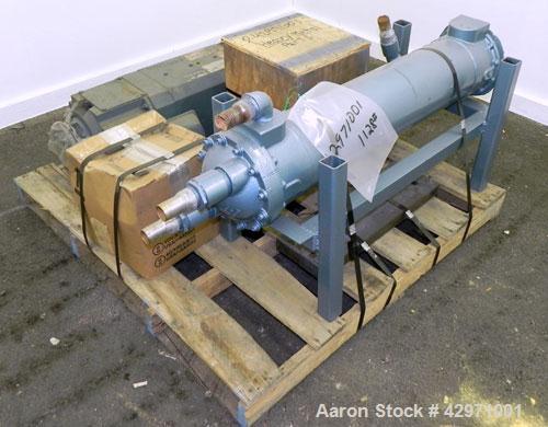 Used Technical Process & Engineering Compounding System, Type 2E1. Consisting of: (1) Compact Processor 2E1 Continuous Mixer. Cored rotors driven by an 30 hp, volt, 1150 rpm DC motor. (1) approximate...